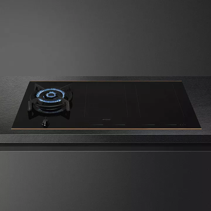 Комбинированная варочная панель Smeg PM6954R