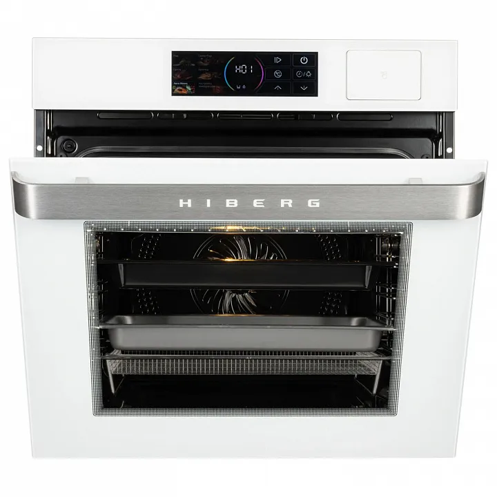 Электрический духовой шкаф с паром HIBERG S-VM 6415 W SMART
