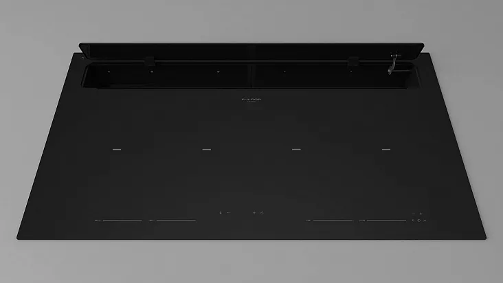 Индукционная варочная панель с вытяжкой Fulgor Milano FCLHD 9041 HID TS BK/2