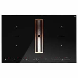 Индукционная варочная панель с вытяжкой Kuppersbusch KMI 8590.0 SR Copper