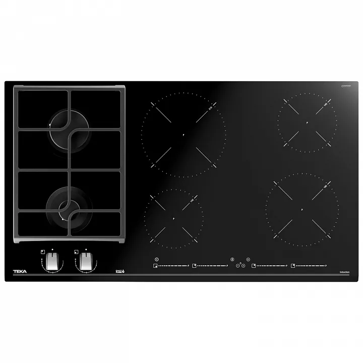 Комбинированная варочная панель Teka HYBRID JZC 96324 ABN BLACK