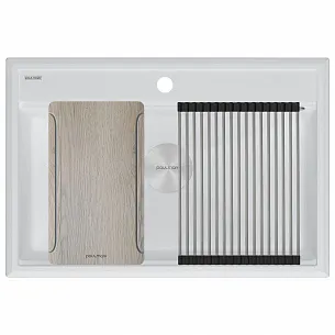 Кухонная мойка Paulmark STEPIA-MULTI SINK 80 WH