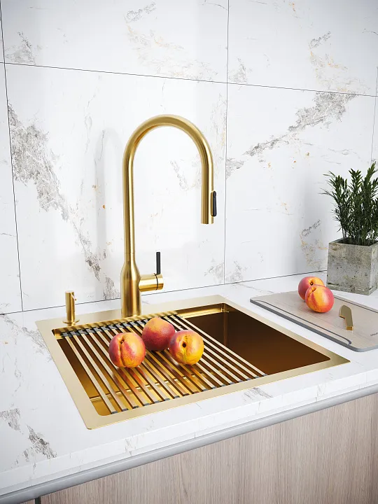 Кухонная мойка Paulmark KRONER-MULTI SINK 51 BG