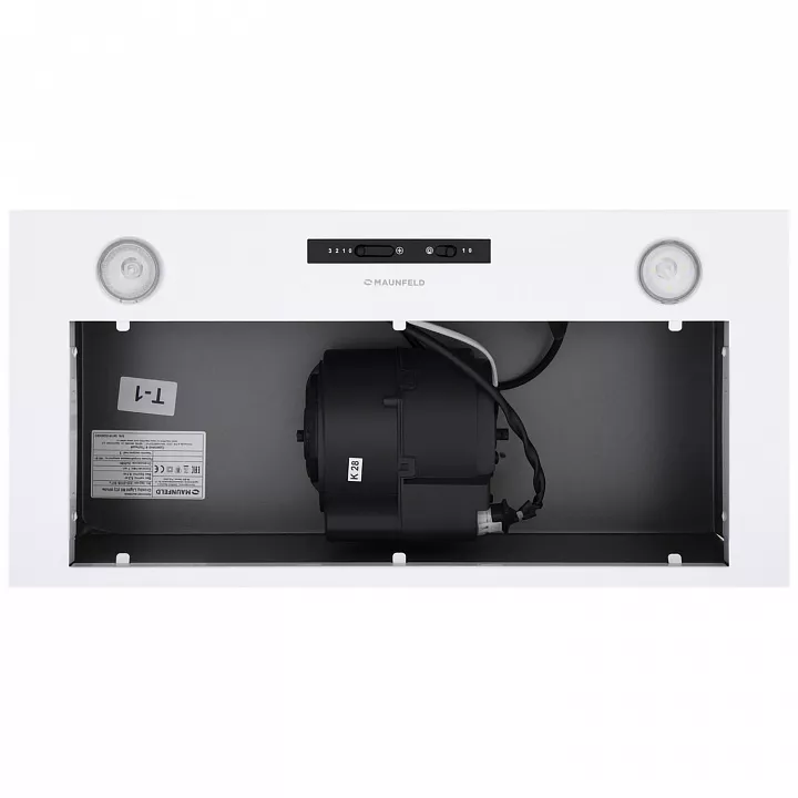 Полновстраиваемая вытяжка MAUNFELD Crosby Light 50 White
