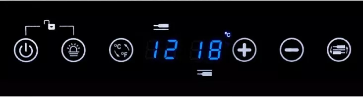 Встраиваемый винный шкаф Dunavox DAB-89.215DB