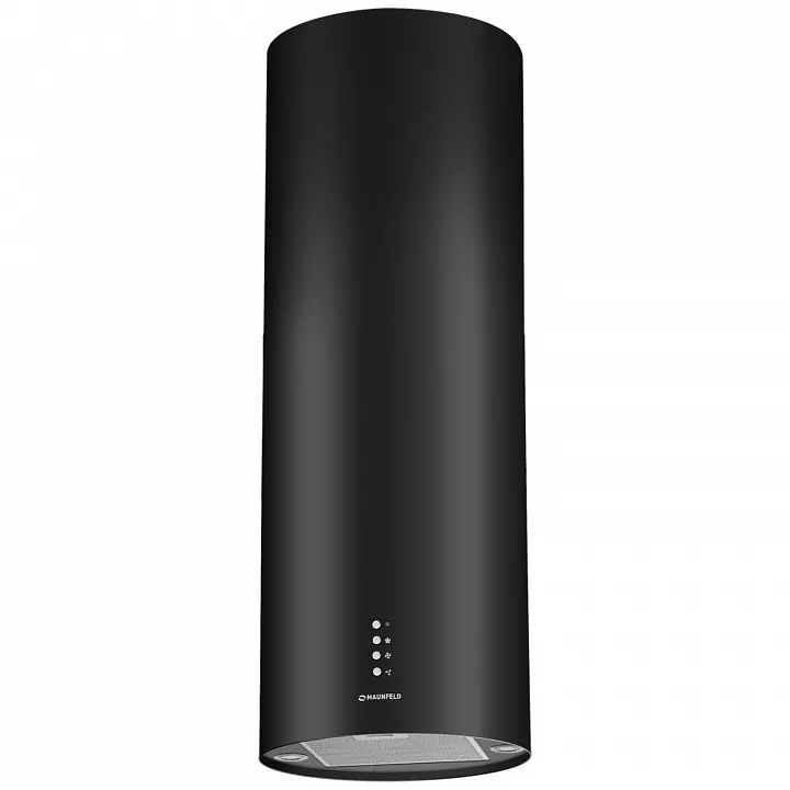 Островная цилиндрическая вытяжка MAUNFELD Lee Light Isla 35 Black