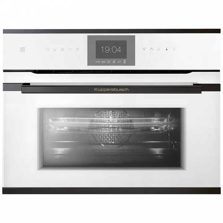 Компактный духовой шкаф с свч Kuppersbusch CBM 6550.0 W2 Black Chrome
