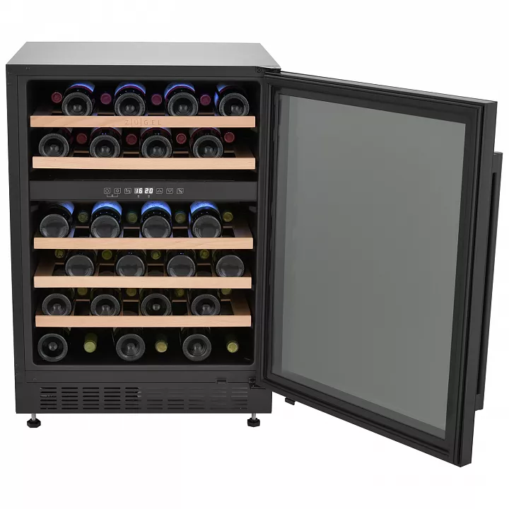 Встраиваемый винный шкаф ZUGEL ZCWI460DB
