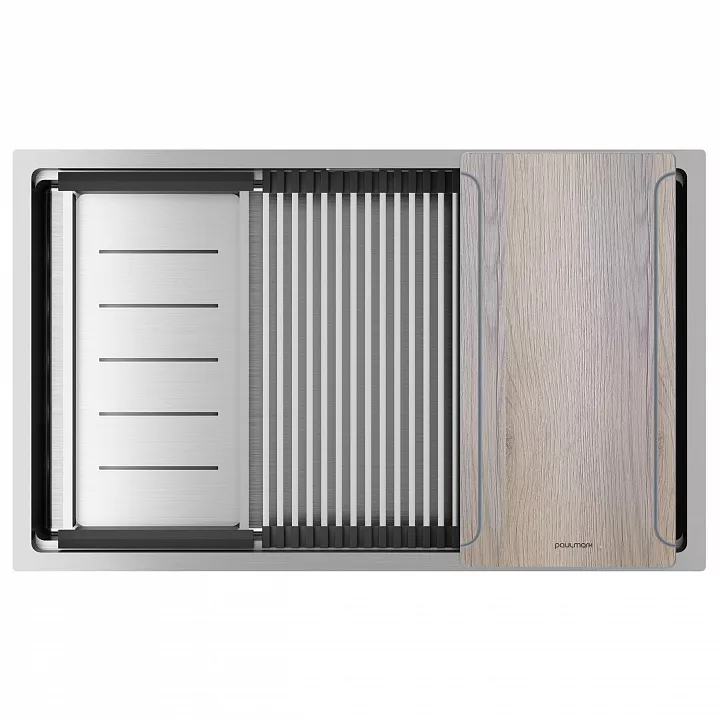 Кухонная мойка Paulmark NEXT-MULTI SINK 74-L UNI BS