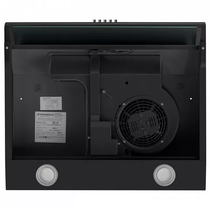 Козырьковая вытяжка MAUNFELD MP-1 60 Black
