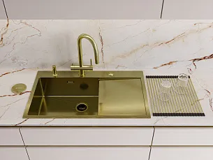 Смеситель для кухни OMOIKIRI Akita-S-LG