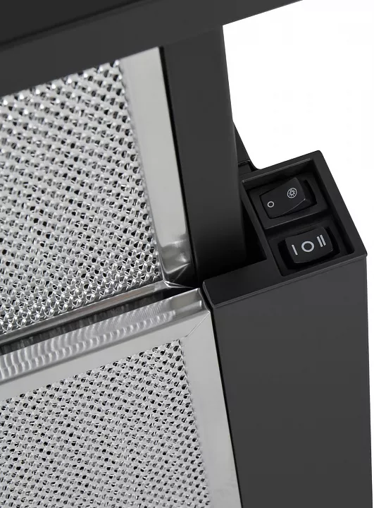 Вытяжка с выдвижным экраном HOMSair Flat 50 Black
