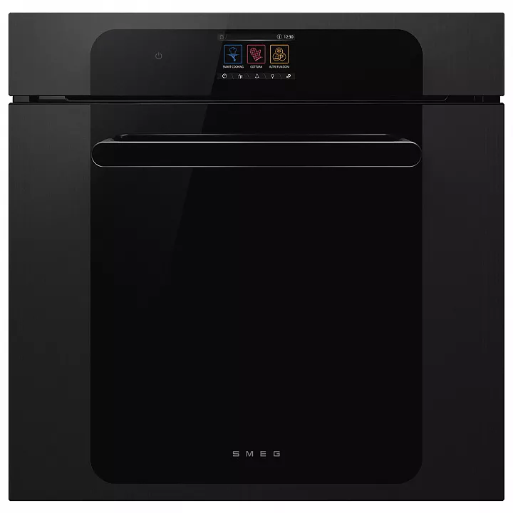 Электрический духовой шкаф с паром Smeg SOP6204S2PB