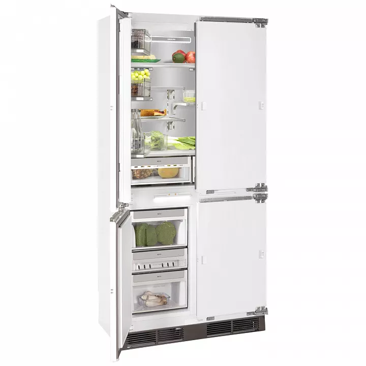 Встраиваемый холодильник-морозильник Cross Door HIBERG S-RFQ 800 W Inverter