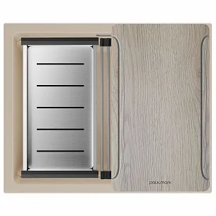 Кухонная мойка Paulmark LUMI-MULTI SINK 55 UNI LA
