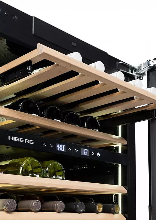 Встраиваемый винный шкаф HIBERG ROYAL W 60