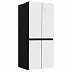 Холодильник-морозильник Cross Door MAUNFELD MFF183NFWE Matt Inverter
