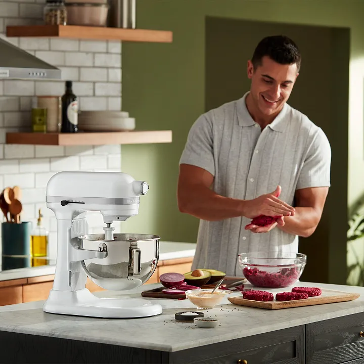 Планетарный миксер KitchenAid 5KSM55SXXEWH