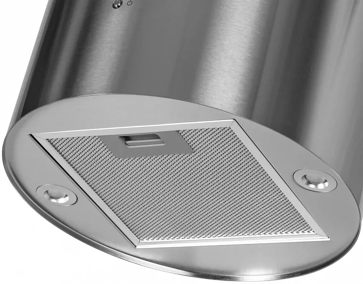 Островная цилиндрическая вытяжка MAUNFELD Lee Light Isla 35 Inox