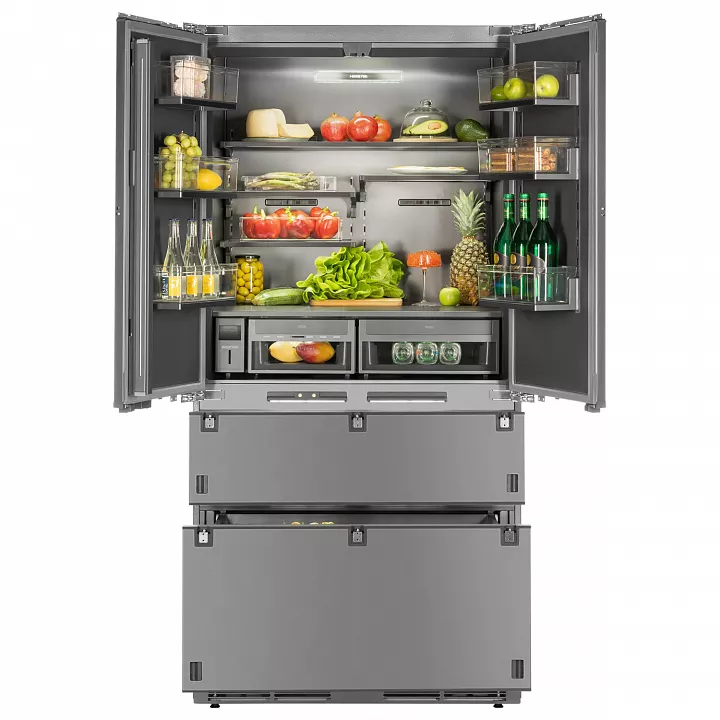 Встраиваемый холодильник-морозильник French Door HIBERG s-FFB 800 B