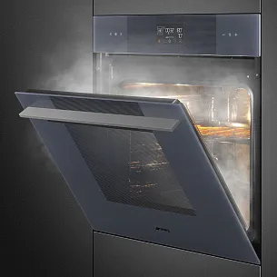 Электрический духовой шкаф с паром Smeg SO6102S3PG