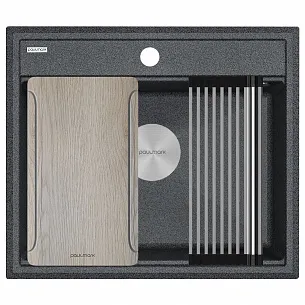 Кухонная мойка Paulmark STEPIA-MULTI SINK 60 DG