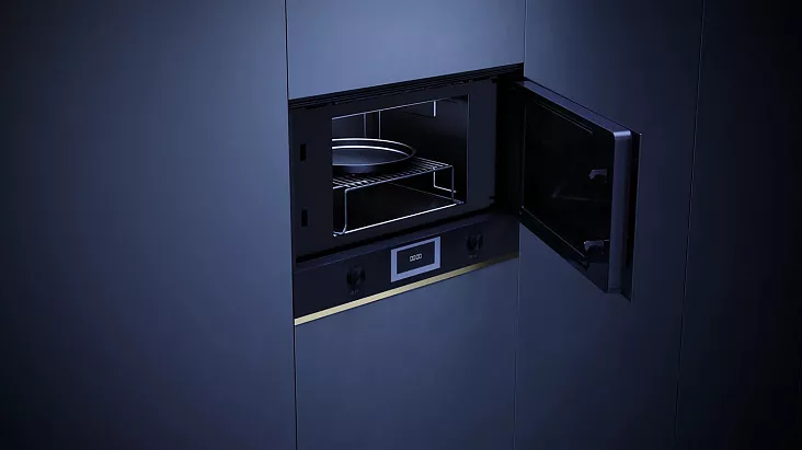 Встраиваемая микроволновая печь Kuppersbusch MR 6330.0 S4 Gold