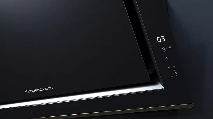 Наклонная вытяжка Kuppersbusch DW 9880.0 S2 Black Chrome