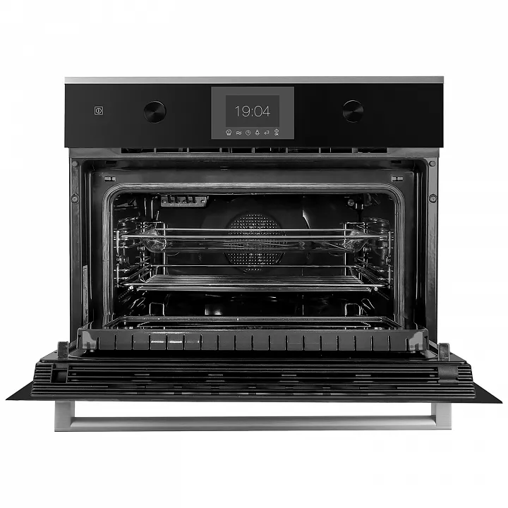 Компактный духовой шкаф с свч Kuppersbusch CBM 6350.0 S2 Black Chrome
