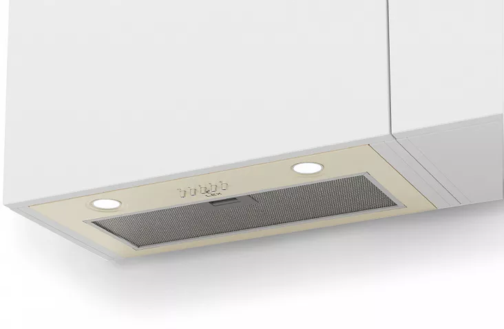 Полновстраиваемая вытяжка LEX GHOST 600 IVORY LIGHT
