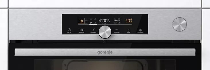 Электрический духовой шкаф с паром Gorenje BSA6747A04X