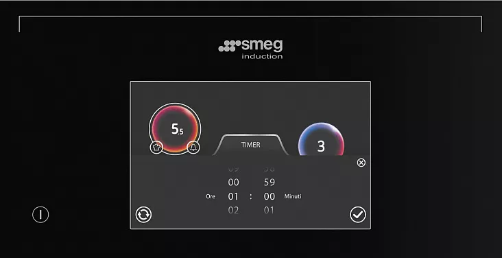 Индукционная варочная панель Smeg SIA1963D