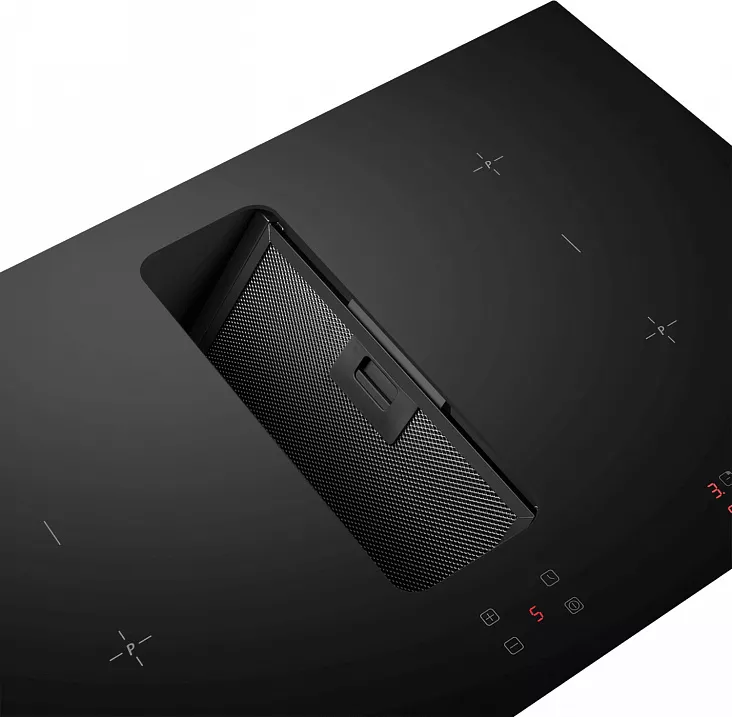 Индукционная варочная панель с вытяжкой MAUNFELD AVSI804SBH