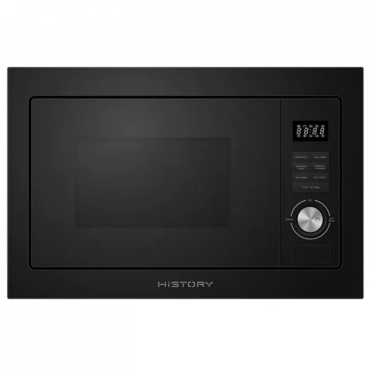 Встраиваемая микроволновая печь HiSTORY MIH 38BG MBK