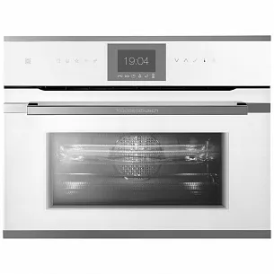 Компактный духовой шкаф с свч Kuppersbusch CBM 6550.0 W3 Silver Chrome