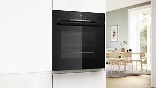 Электрический духовой шкаф с паром BOSCH HRG532BB3