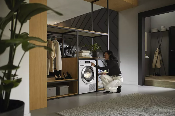 Сушильная машина Miele TCR 790 WP Chrome Edition