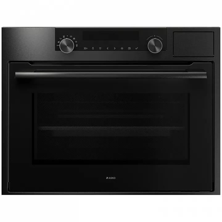 Компактный духовой шкаф с СВЧ и паром Asko OCSM8487B