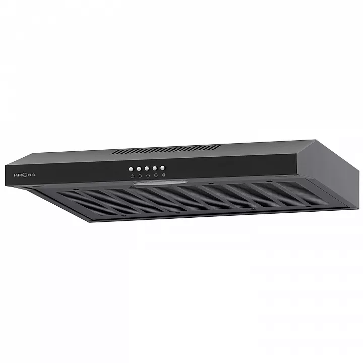 Козырьковая вытяжка Krona ERMINA 600 BLACK PB