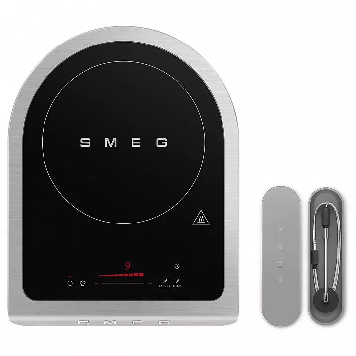 Настольная индукционная варочная панель Smeg PIC01BLMEU