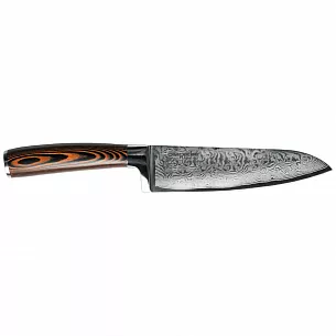 Нож сантоку OMOIKIRI Damascus Suminagashi