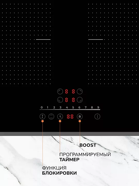 Индукционная варочная панель MILLEN MIH 602 BL