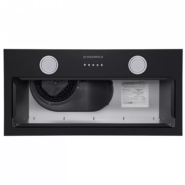 Полновстраиваемая вытяжка MAUNFELD Thames 601M Black