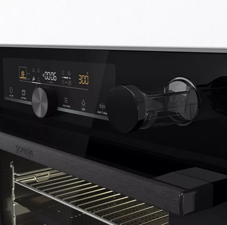 Электрический духовой шкаф с паром Gorenje BPSA6747A08BG