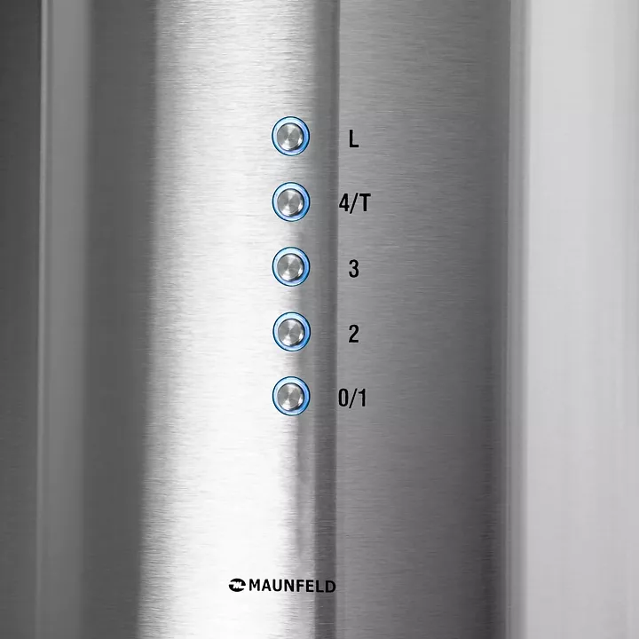 Островная цилиндрическая вытяжка MAUNFELD Lee Isla 39 Inox