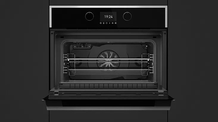 Компактный духовой шкаф с свч Teka HLC 847 C BLACK-SS