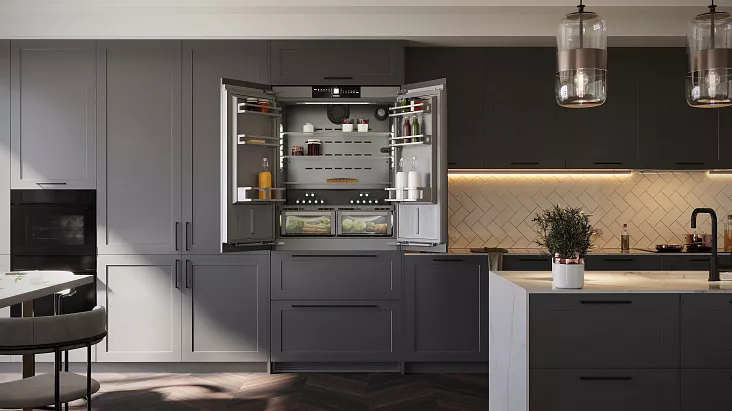 Встраиваемый холодильник-морозильник French Door LIEBHERR ECBNe 8872