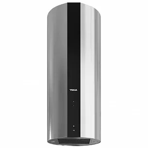 Островная цилиндрическая вытяжка Teka CC 480 BLACK-SS