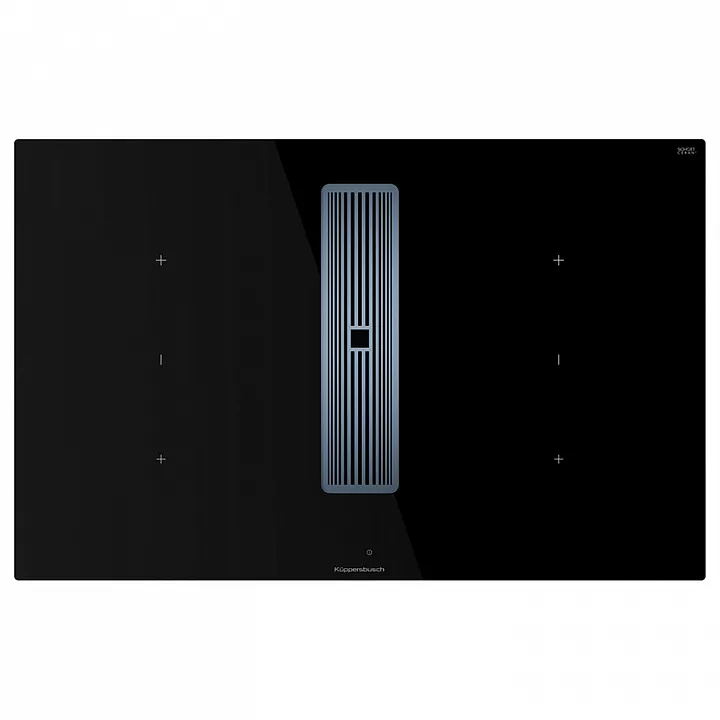 Индукционная варочная панель с вытяжкой Kuppersbusch KMI 8350.0 SR Stainless Steel