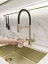 Смеситель для кухни EMAR ЕС - 7024GRN Matt Gold